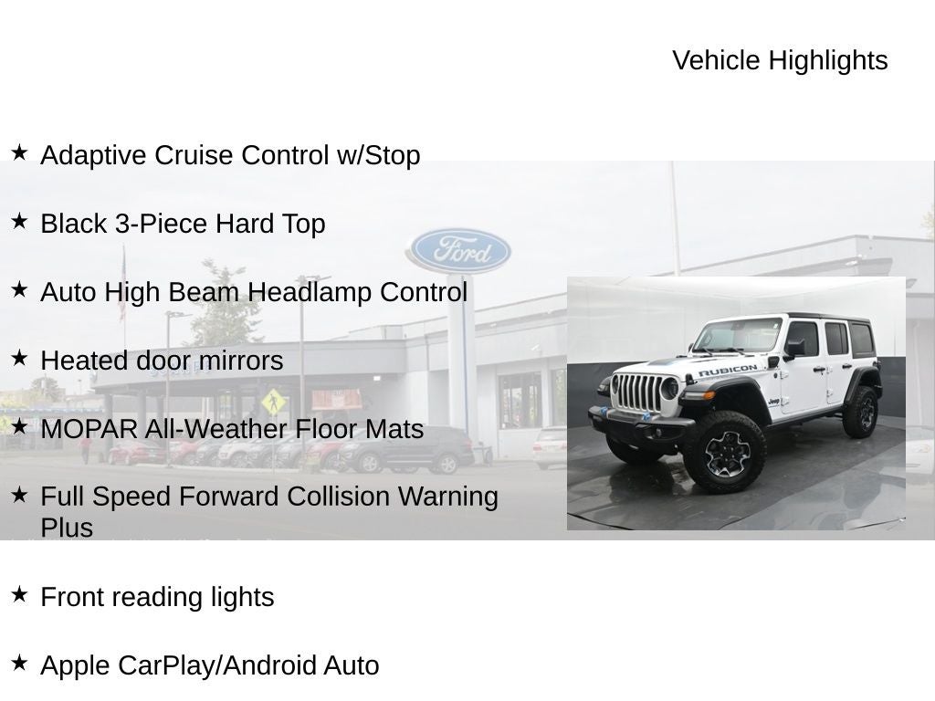2023 Jeep Wrangler Rubicon 4xe