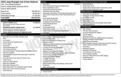 2023 Jeep Wrangler Rubicon 4xe