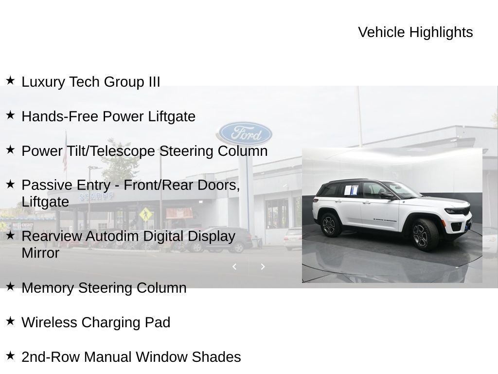 2023 Jeep Grand Cherokee Trailhawk 4xe