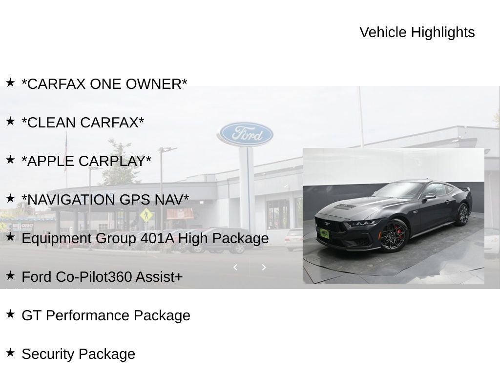 2024 Ford Mustang GT Premium