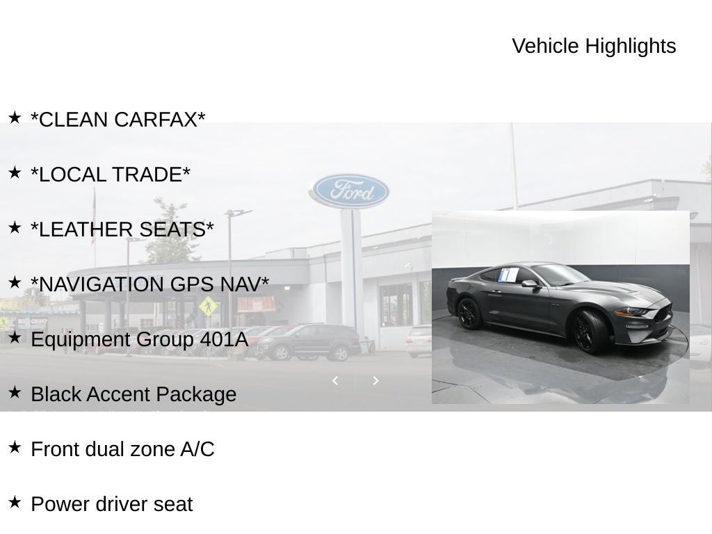 2018 Ford Mustang GT Premium