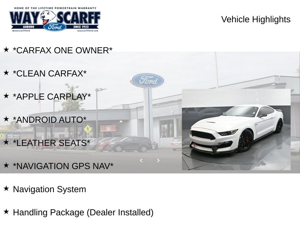 2020 Ford Mustang Shelby GT350