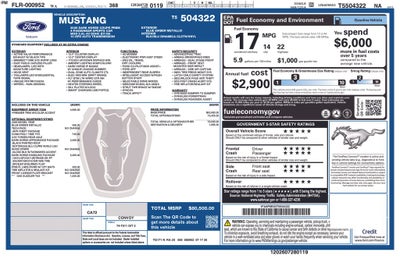 2026 Ford Mustang Dark Horse