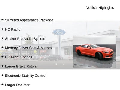 2015 Ford Mustang EcoBoost Premium