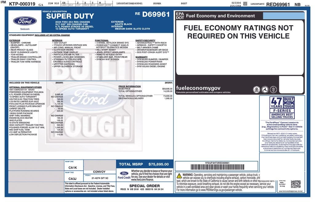 2024 Ford F-550SD XLT DRW