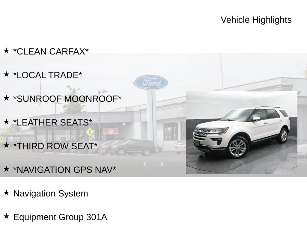 2018 Ford Explorer Limited