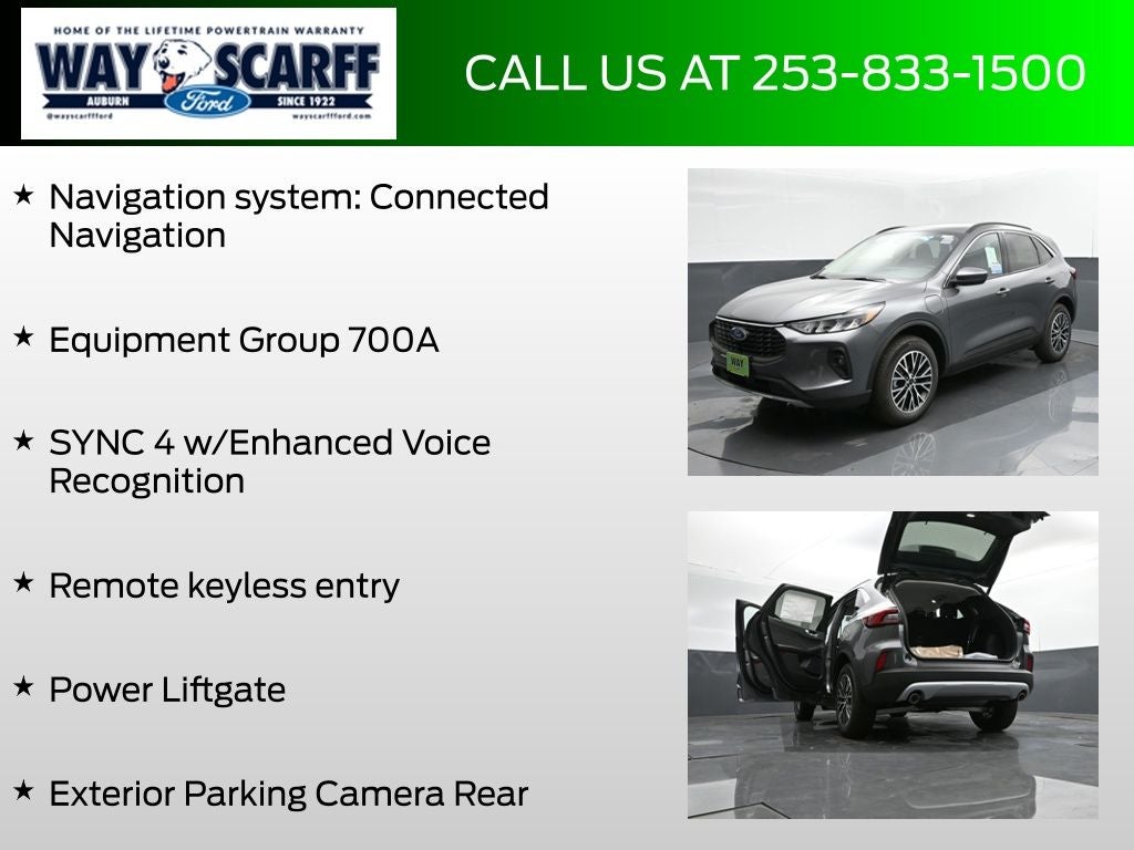 2024 Ford Escape Plug-In Hybrid Base