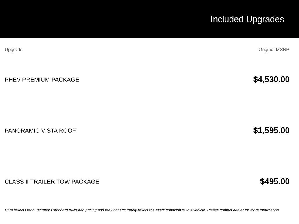 2024 Ford Escape Plug-In Hybrid Base