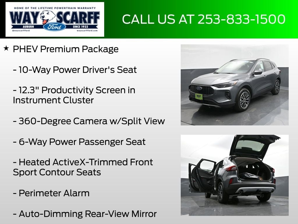 2025 Ford Escape Plug-In Hybrid Base