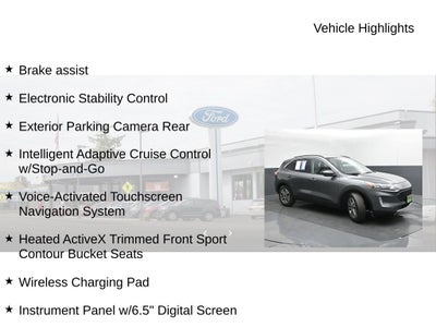 2022 Ford Escape SEL
