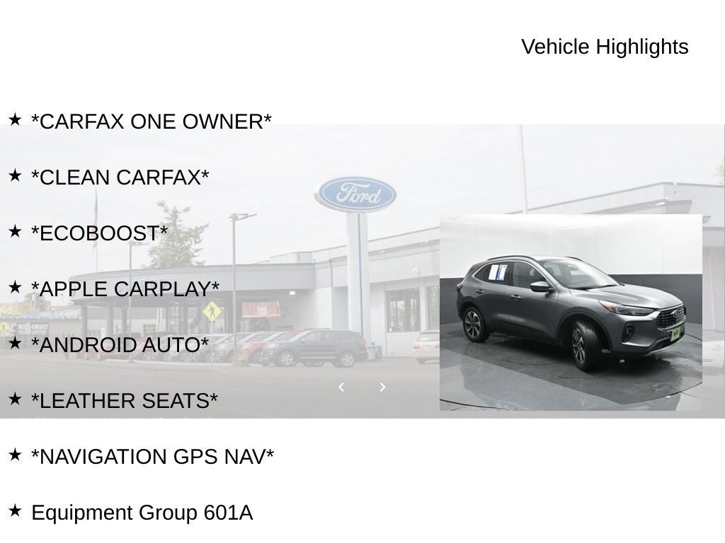 2024 Ford Escape Platinum