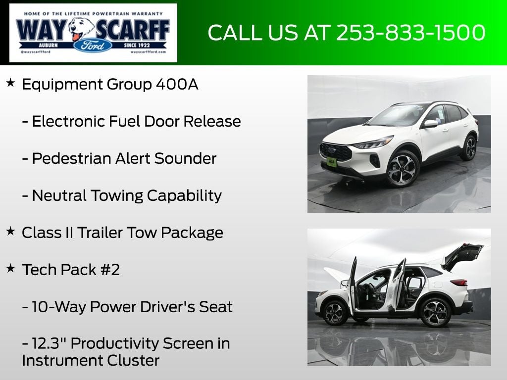 2025 Ford Escape Hybrid ST-Line Select