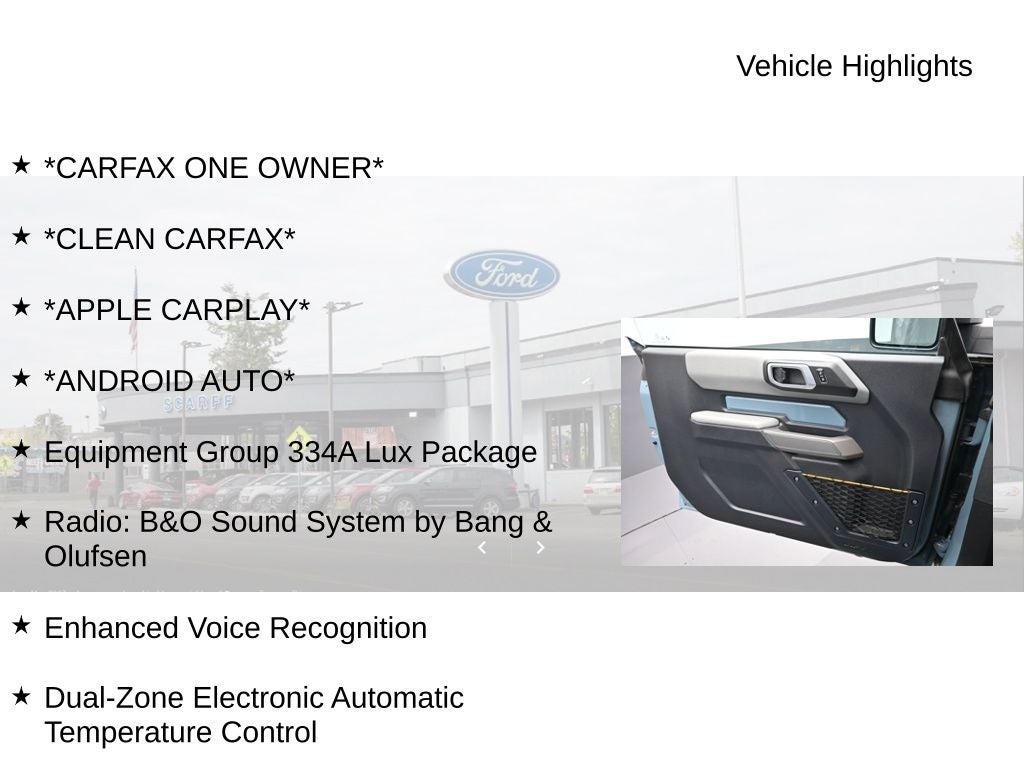 2023 Ford Bronco Badlands