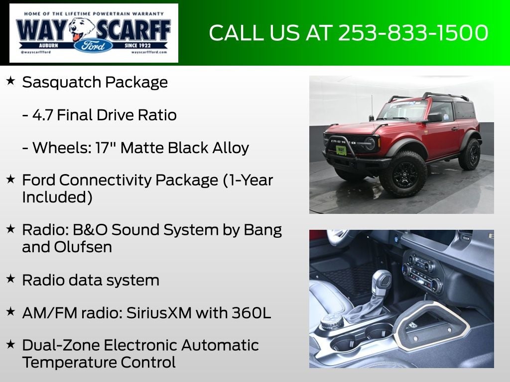 2026 Ford Bronco Badlands