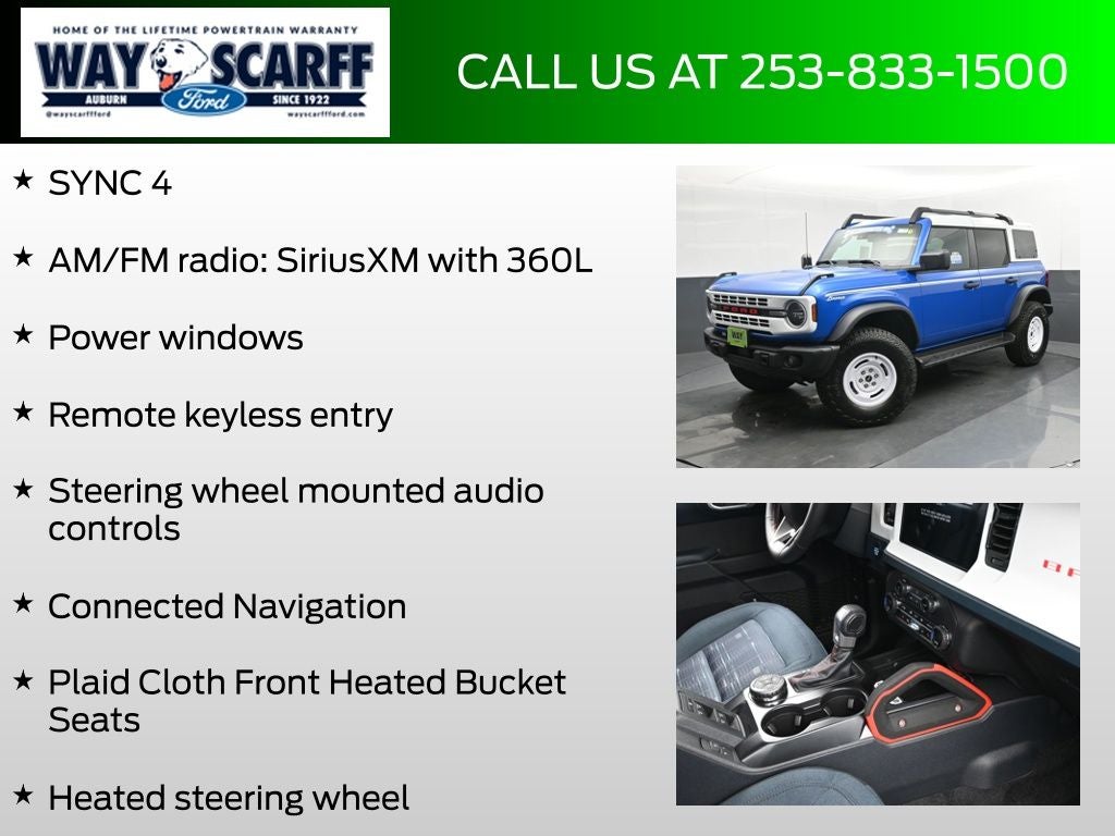 2026 Ford Bronco Heritage Edition