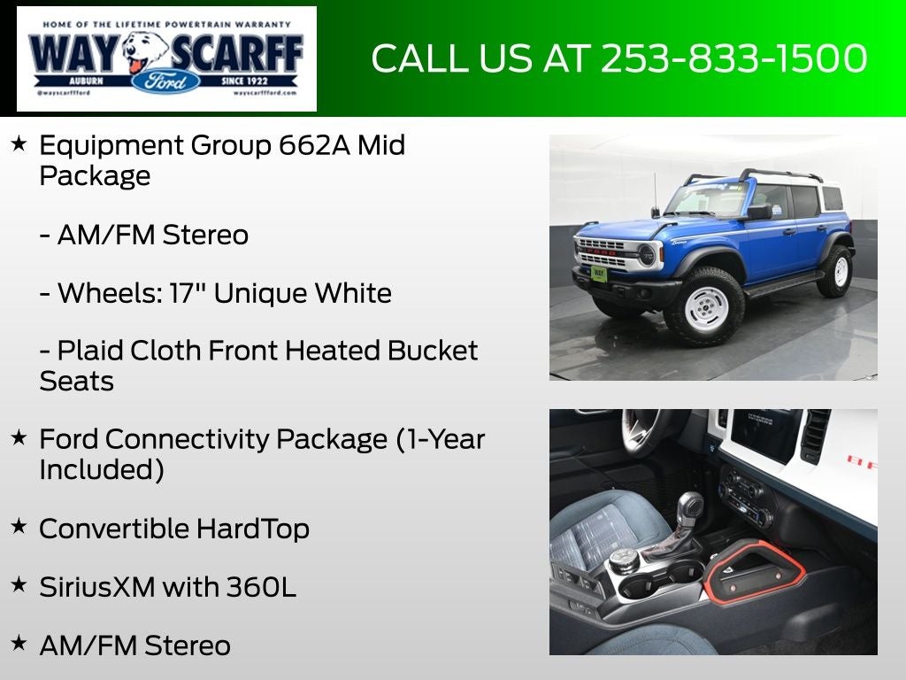 2026 Ford Bronco Heritage Edition