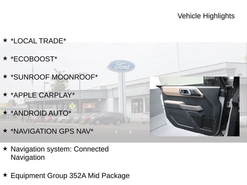 2022 Ford Bronco Wildtrak