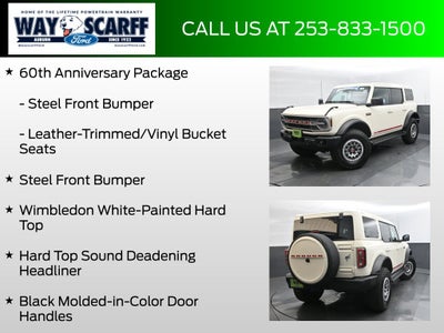 2026 Ford Bronco Outer Banks 60th Anniversary Package