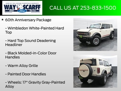 2026 Ford Bronco Outer Banks 60th Anniversary Package