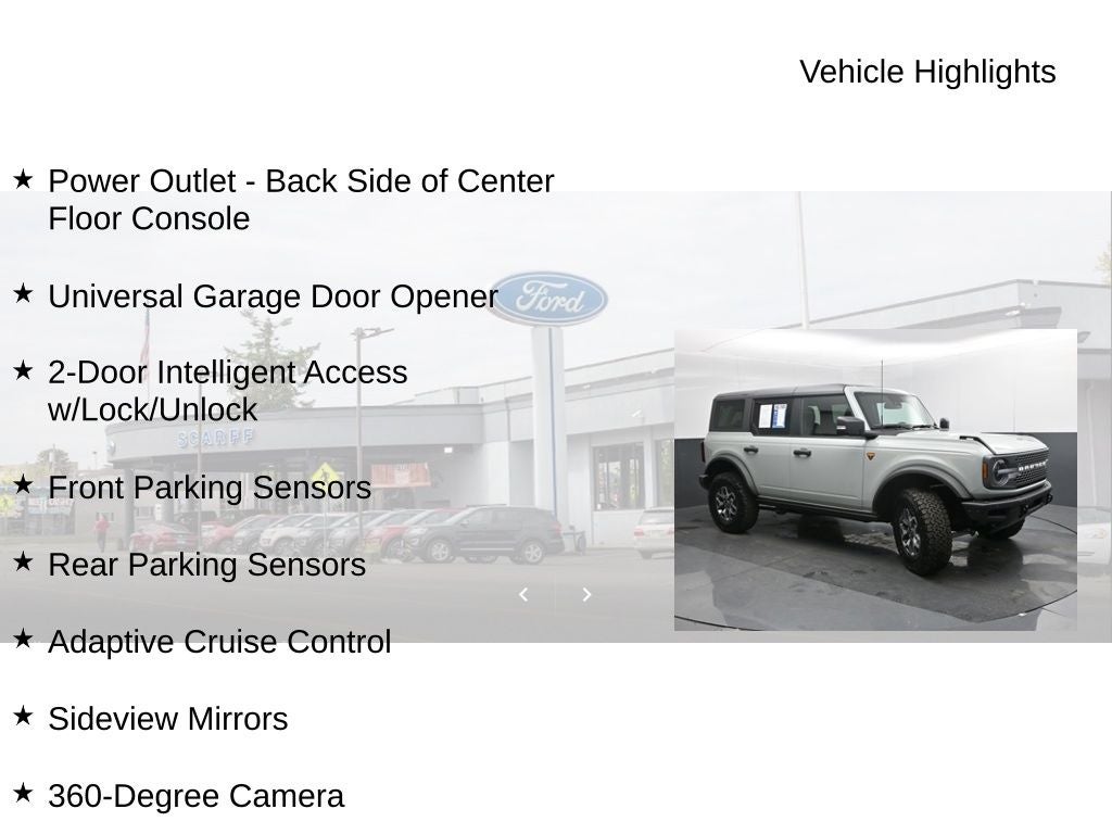 2024 Ford Bronco Badlands