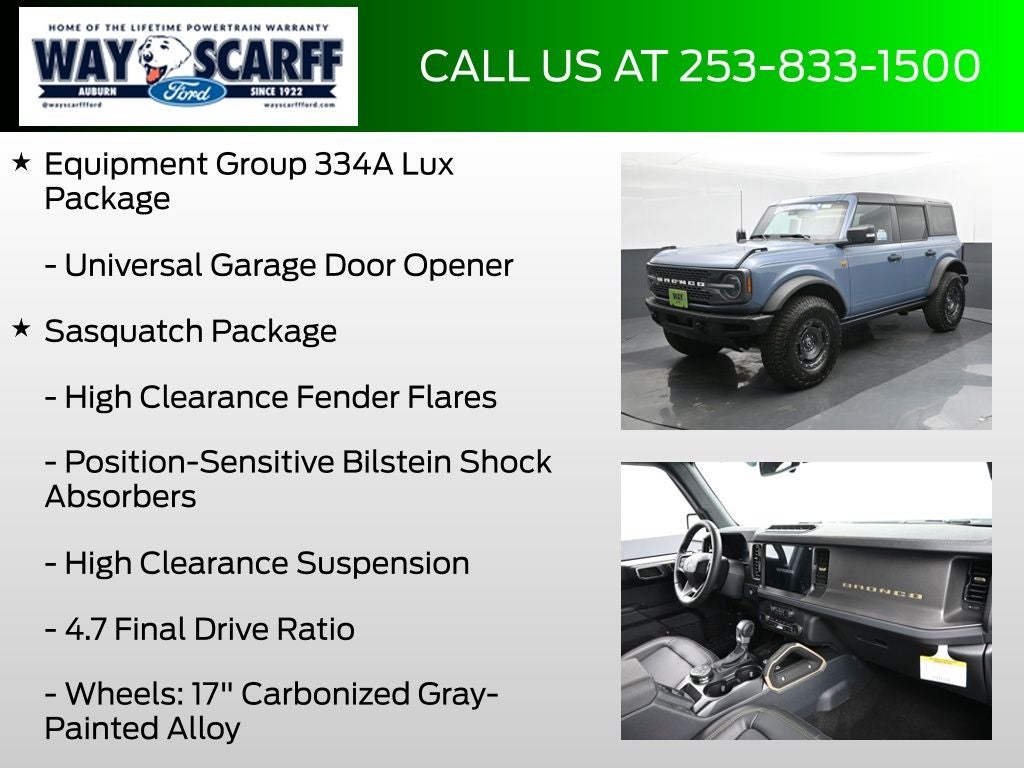 2025 Ford Bronco Badlands