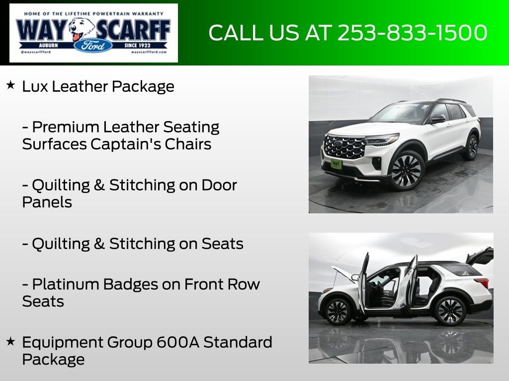 2026 Ford Explorer Platinum