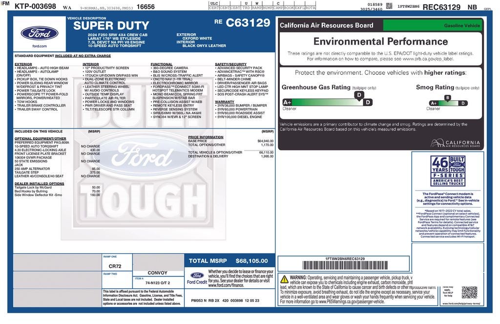 2024 Ford F-250SD Lariat