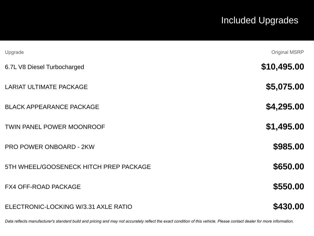 2025 Ford F-350SD Lariat