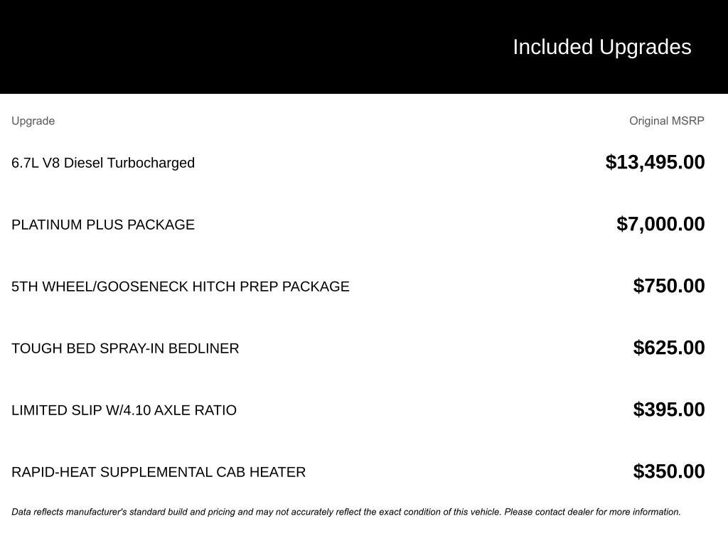 2026 Ford F-350SD Platinum DRW