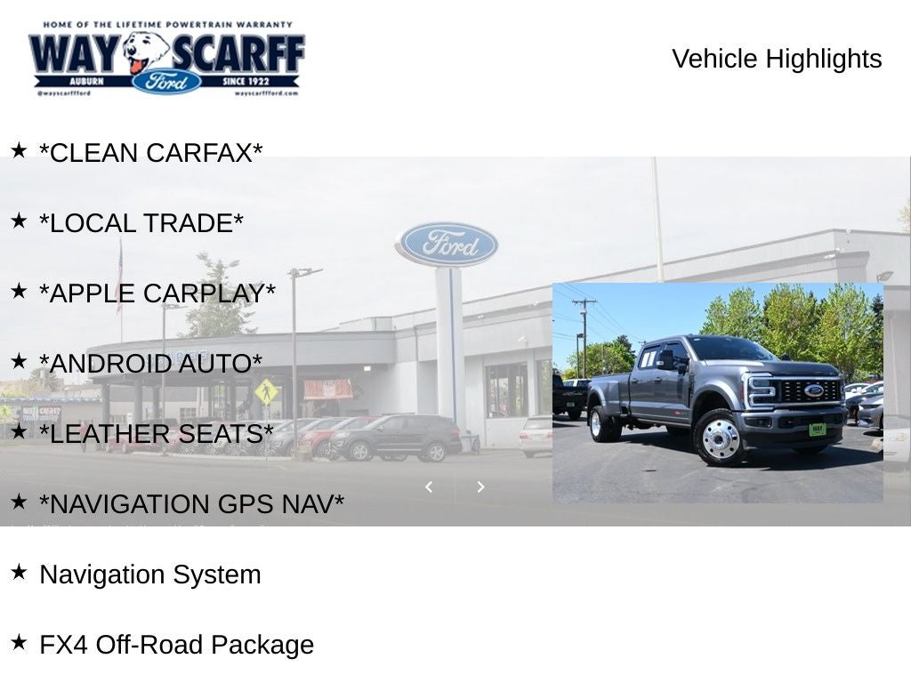 2025 Ford F-450SD Platinum DRW