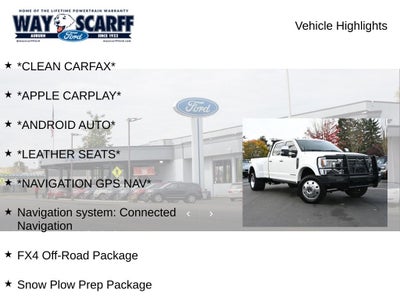 2022 Ford F-450SD Platinum DRW