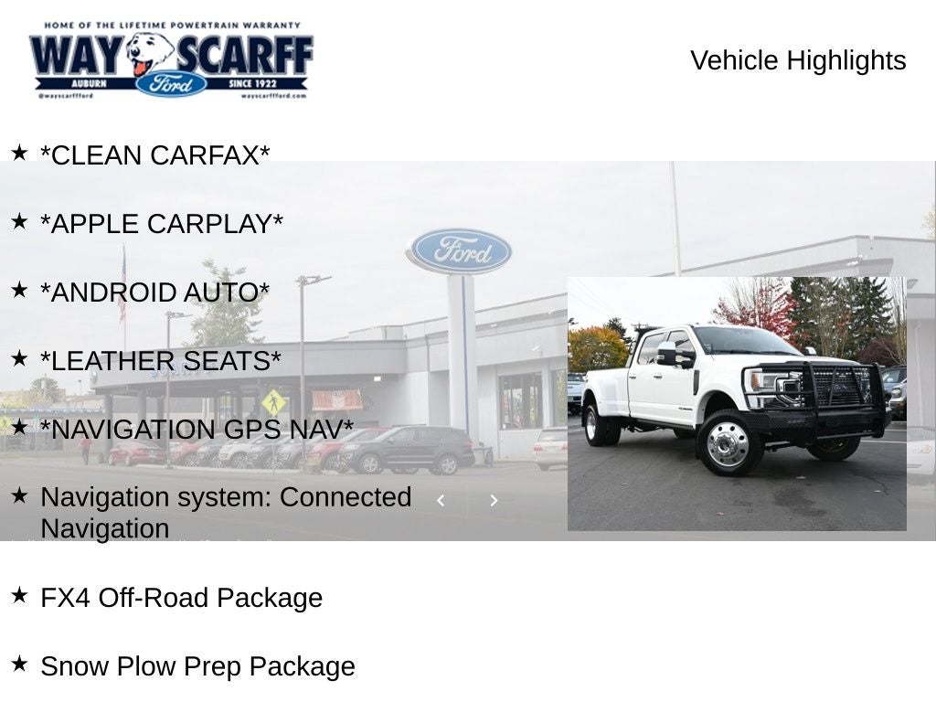 2022 Ford F-450SD Platinum DRW