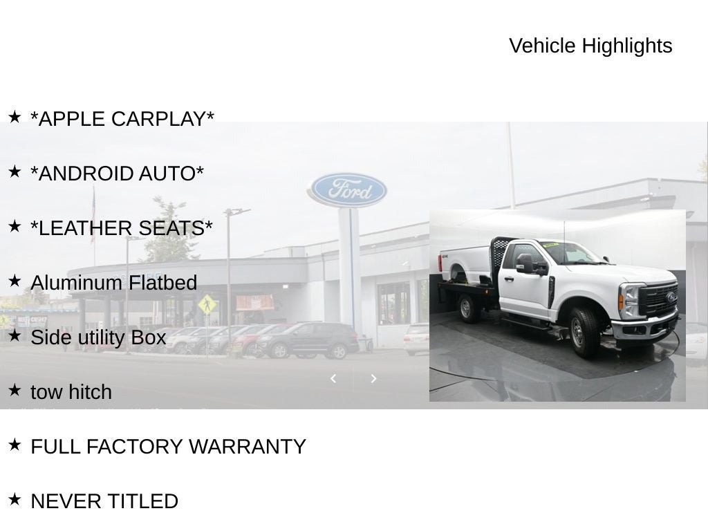 2023 Ford F-250SD XL Flatbed