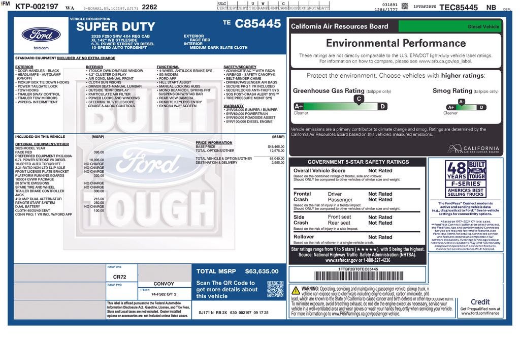2026 Ford F-250SD XL