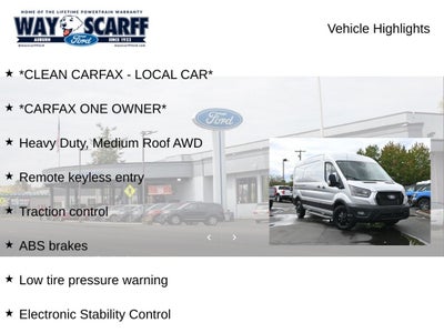 2026 Ford Transit-350 HD MR Cargo AWD