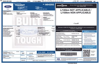 2025 Ford Transit-250 Base
