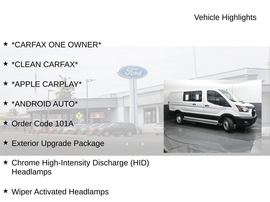 2023 Ford Transit-250 Base