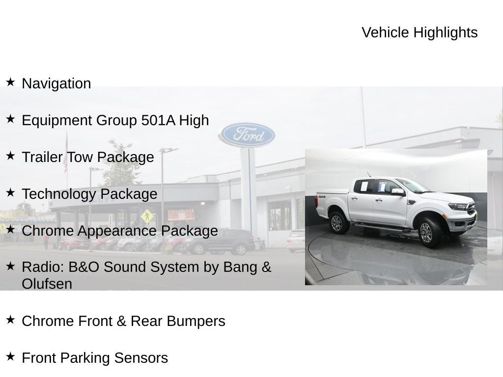 2023 Ford Ranger Lariat