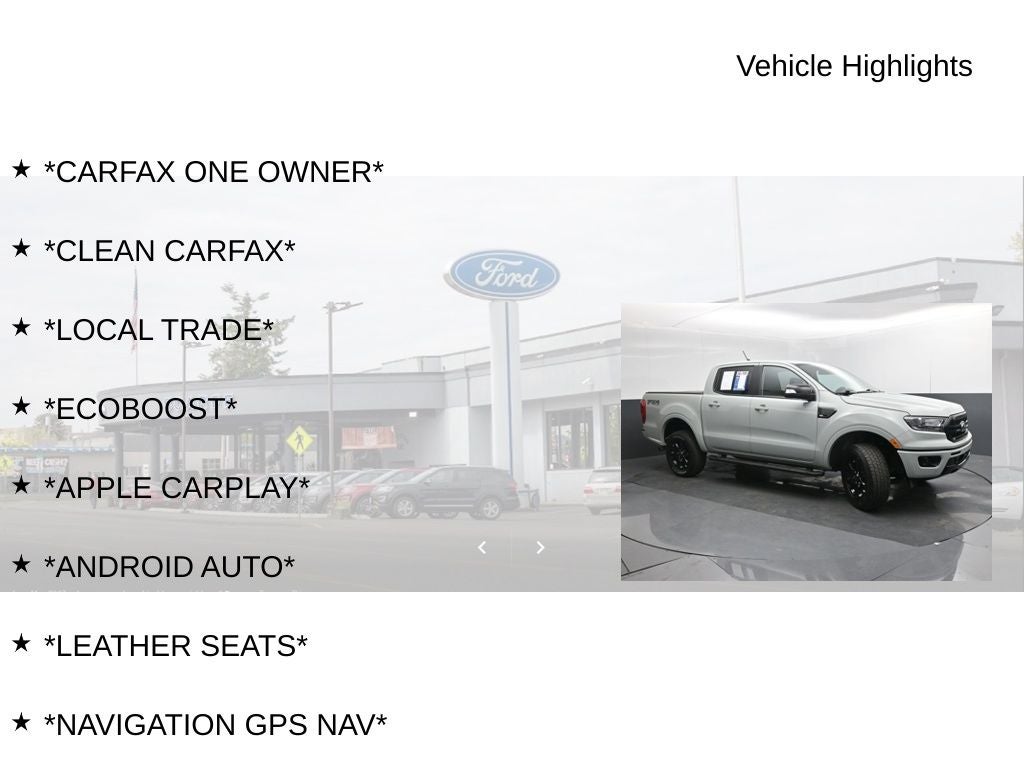 2023 Ford Ranger Lariat