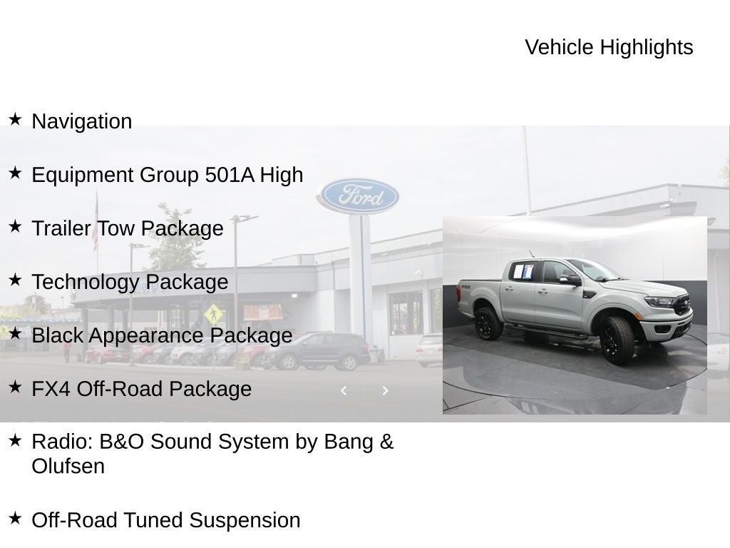 2023 Ford Ranger Lariat