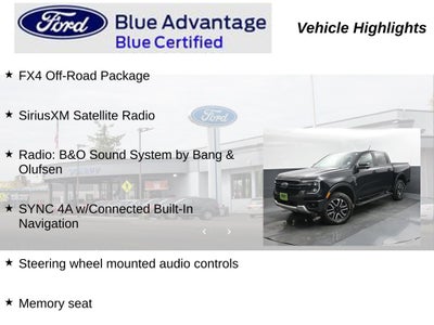 2024 Ford Ranger Lariat