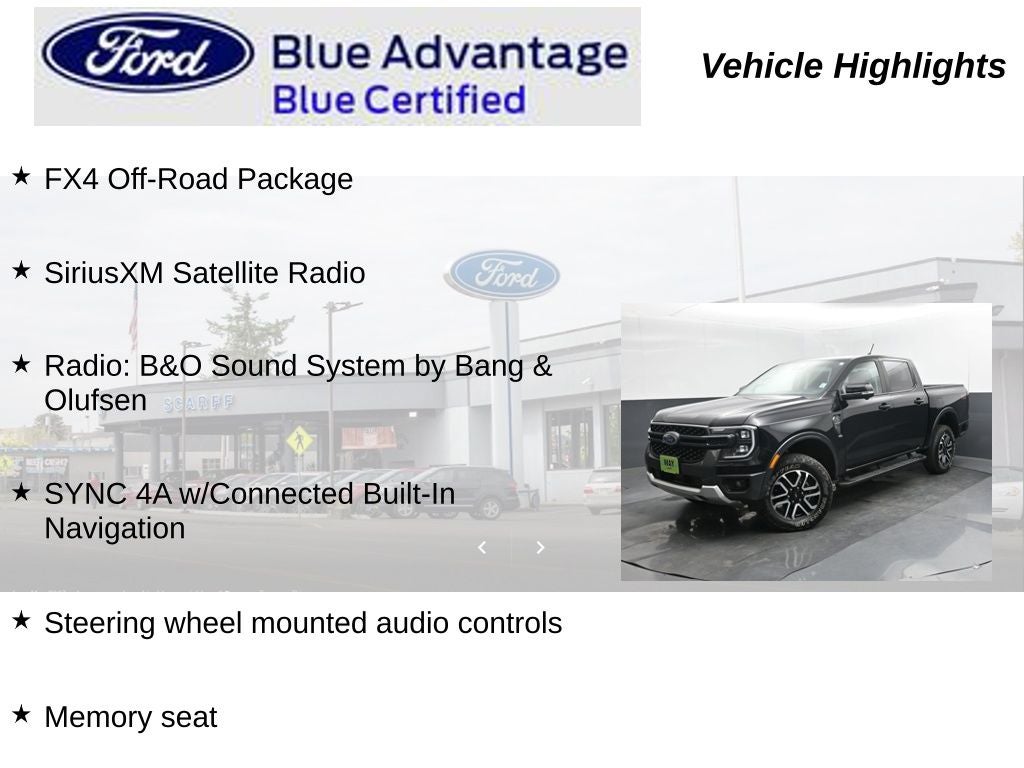 2024 Ford Ranger Lariat