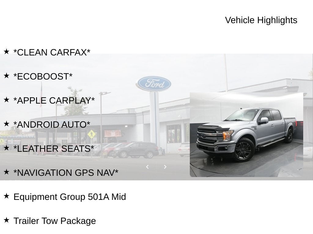 2020 Ford F-150 Lariat