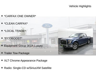 2016 Ford F-150 XLT