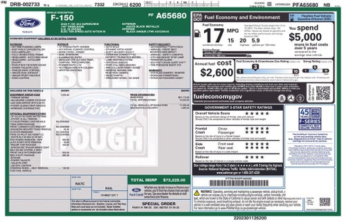 2023 Ford F-150 Tremor