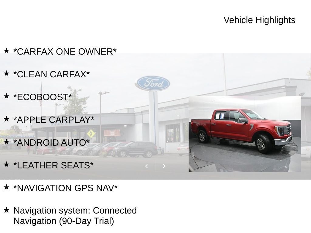 2021 Ford F-150 Lariat