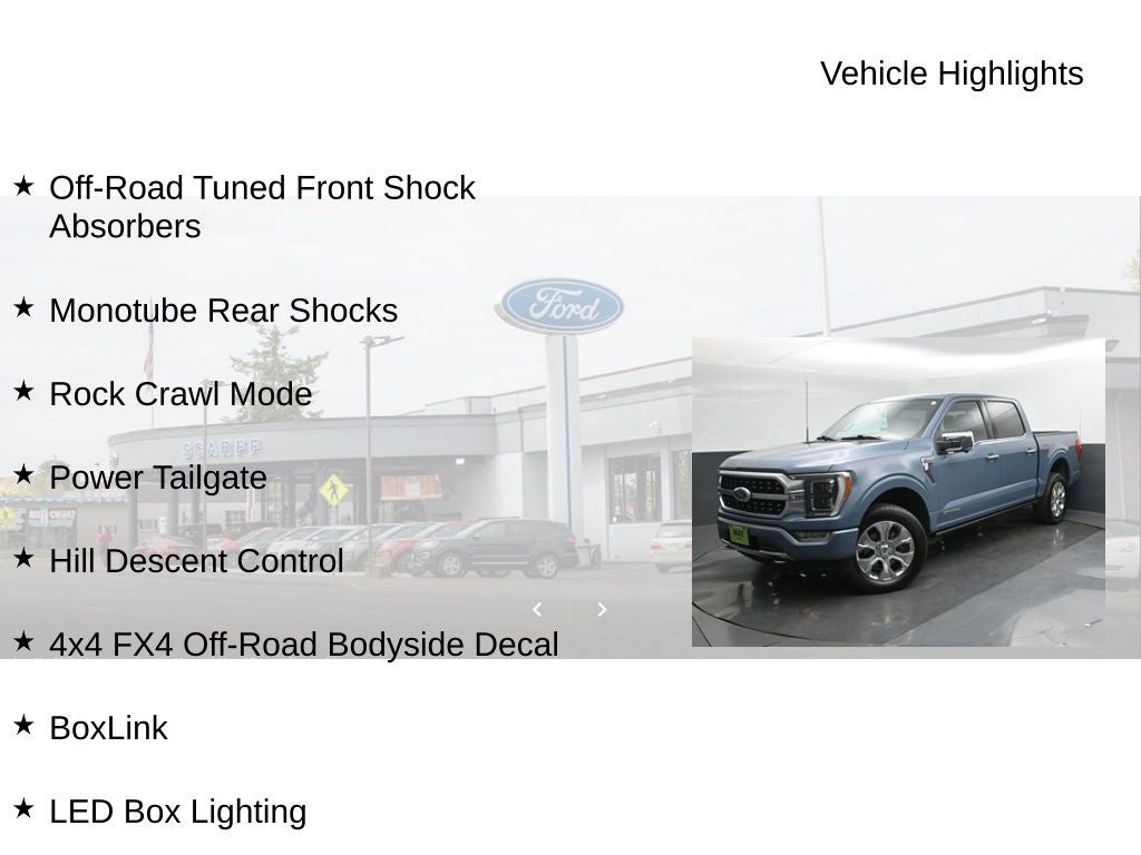 2023 Ford F-150 Platinum