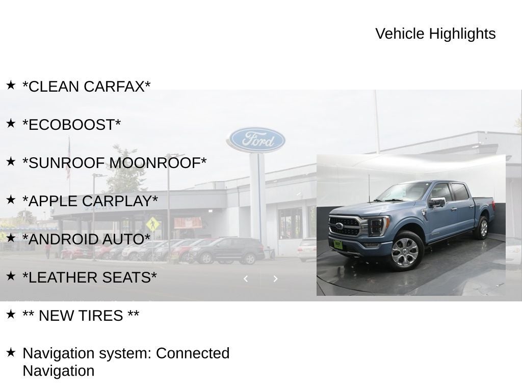 2023 Ford F-150 Platinum