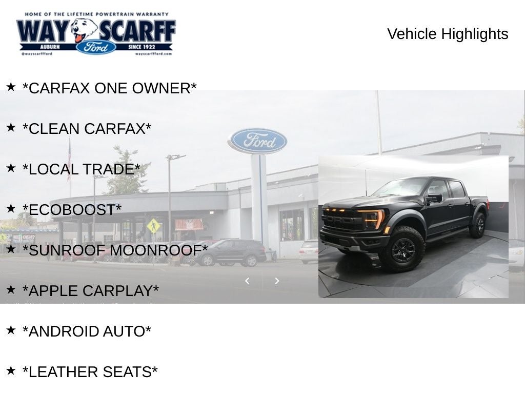 2022 Ford F-150 Raptor