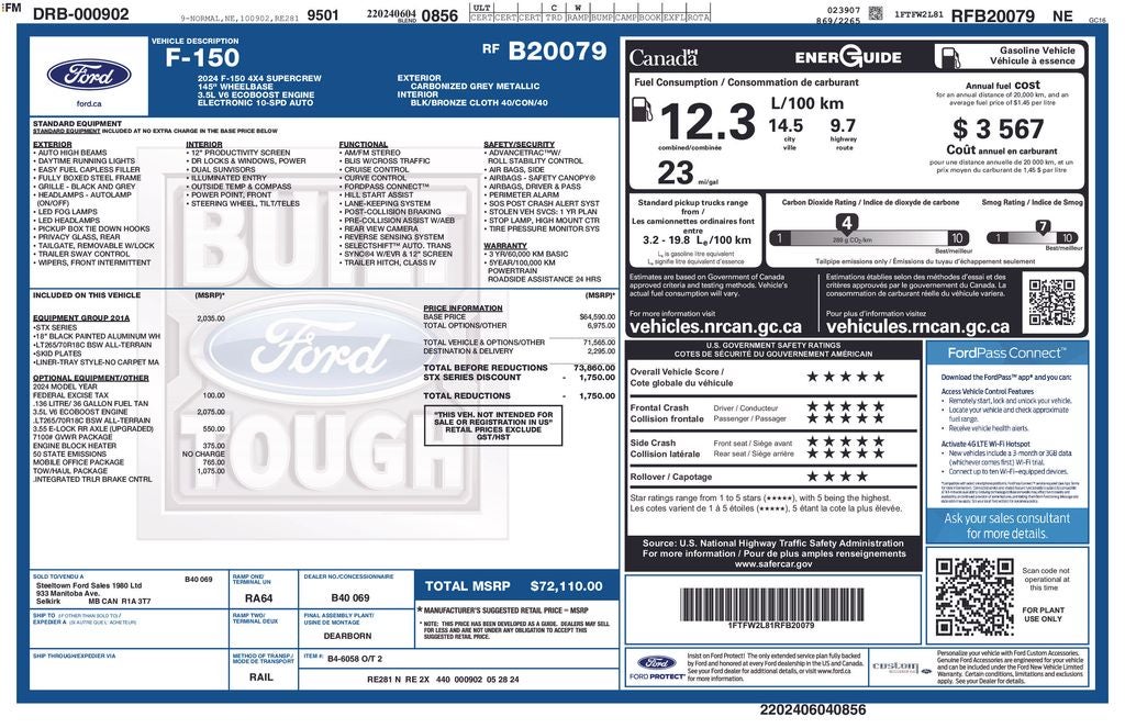 2024 Ford F-150 Base